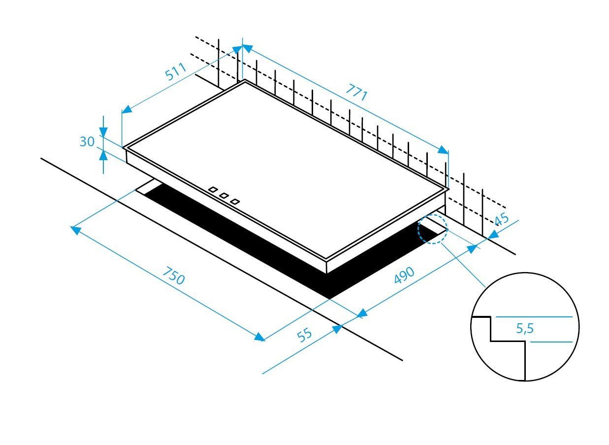 BEKO Induktions-Kochfeld von SCHOTT CERAN®
