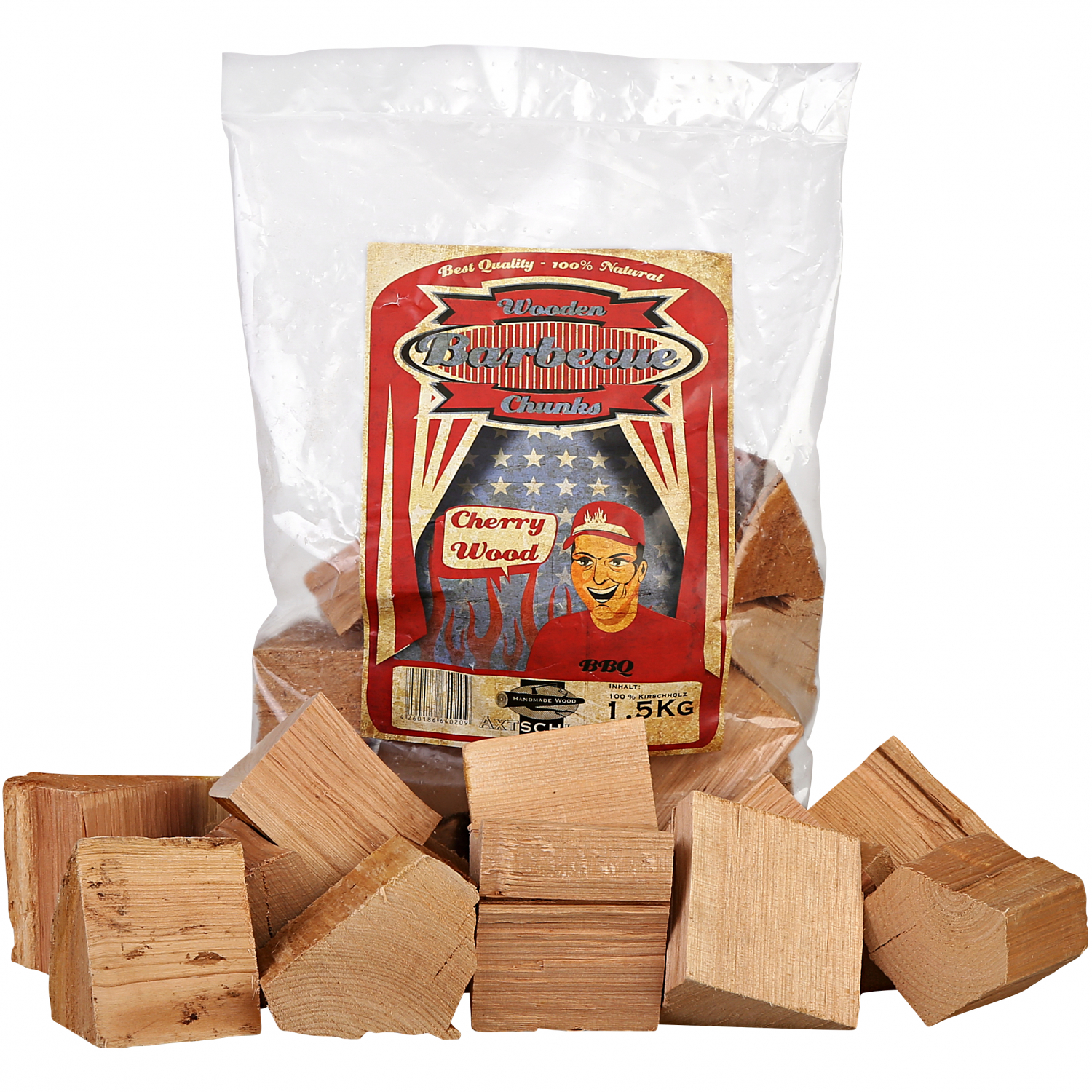 Axtschlag Räucherholz Kirsche – Smoker Wood Cherry
