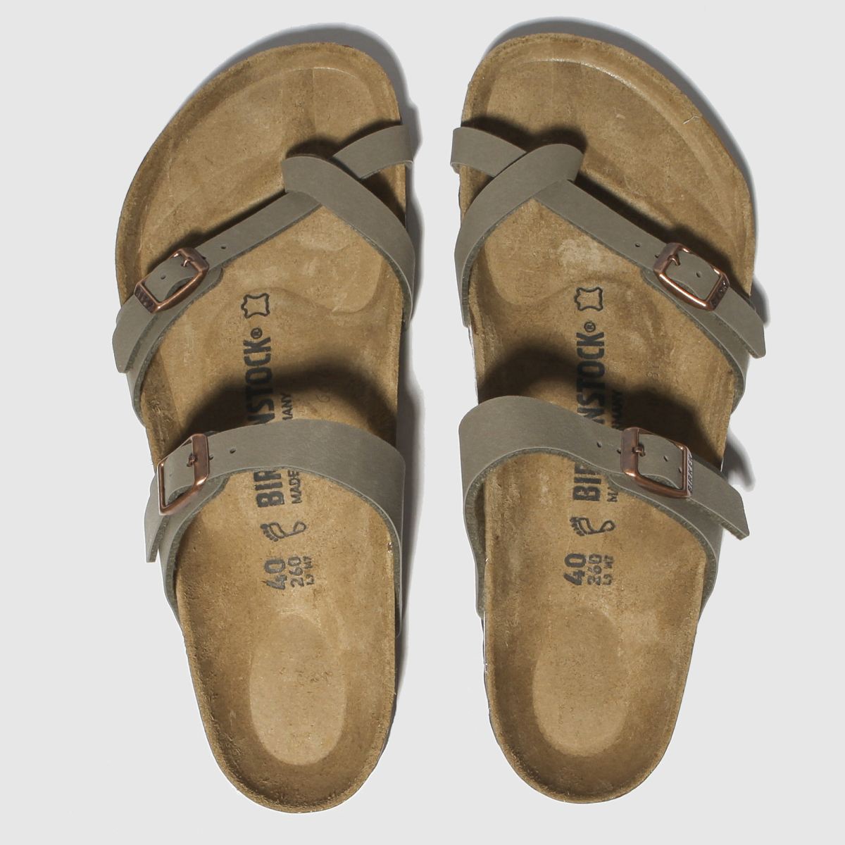 BIRKENSTOCK mayari sandaler i sten