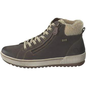 Remonte Schnürstiefelette in grau