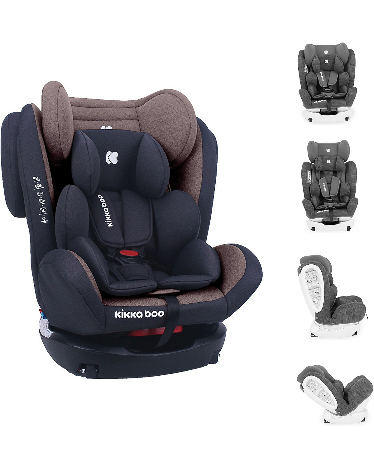 Kindersitz 4 Fix Double Gruppe 0+/1/2/3 (0-36kg) Isofix Kindersitze