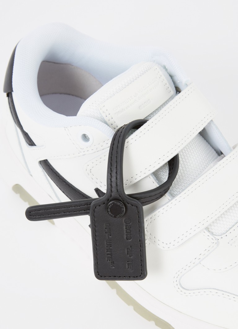 Teniși din piele color block Off-White Out-Off