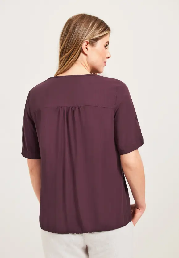CECIL Unifarbene Basic Bluse
