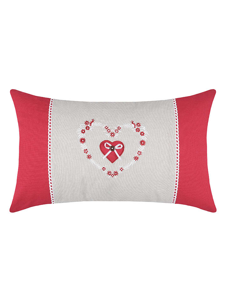 STOF France Kissen in Weiß/ Rot - (L)50 x (B)30 cm günstig kaufen onesize