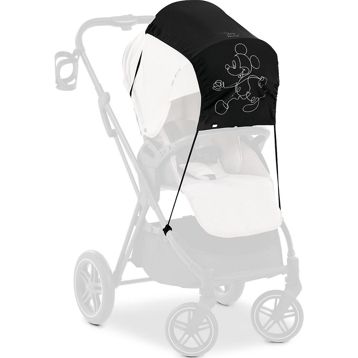 Sonnensegel  Mickey Mouse, black