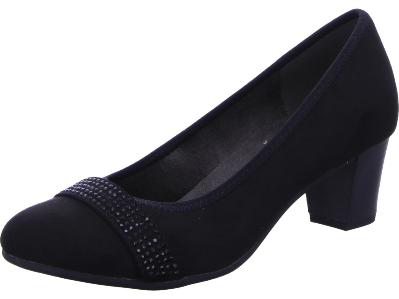 JANA Modische Pumps schwarz