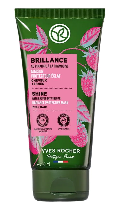 Yves Rocher maska od malinovog octa za farbanu kosu