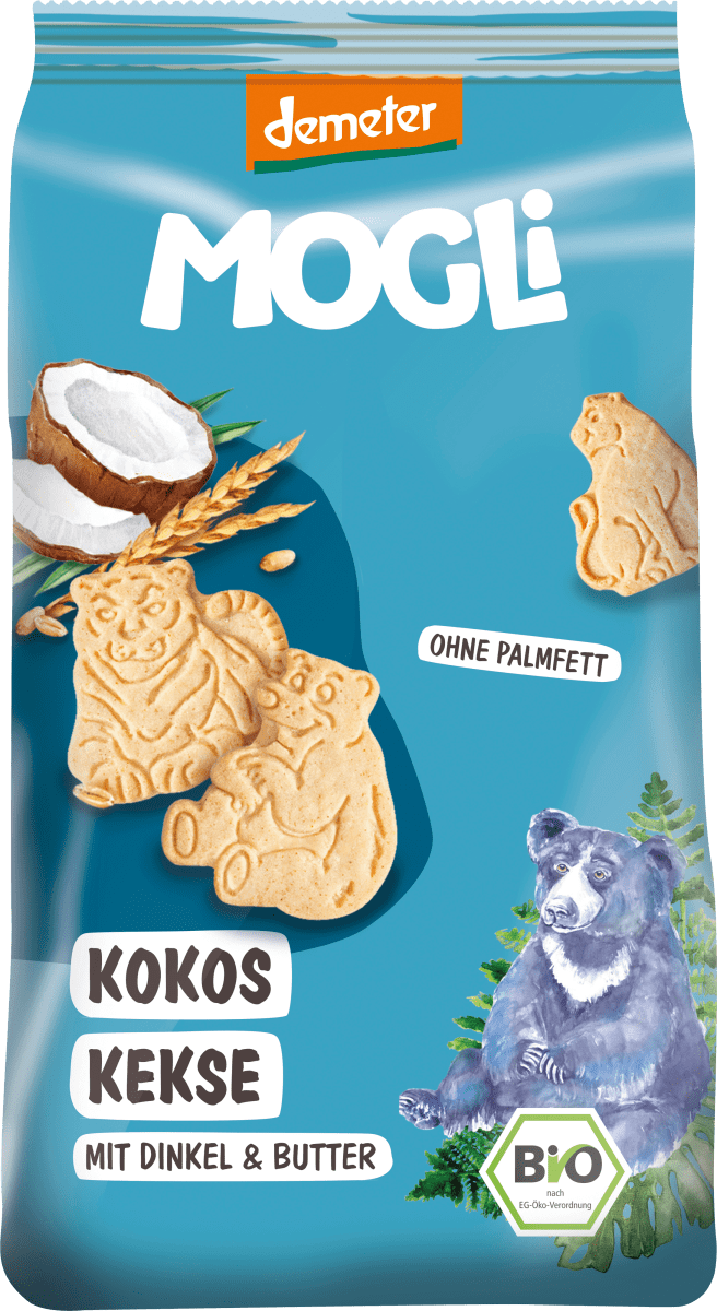 Kinderkekse Kokos ab 3 Jahren, 125 g