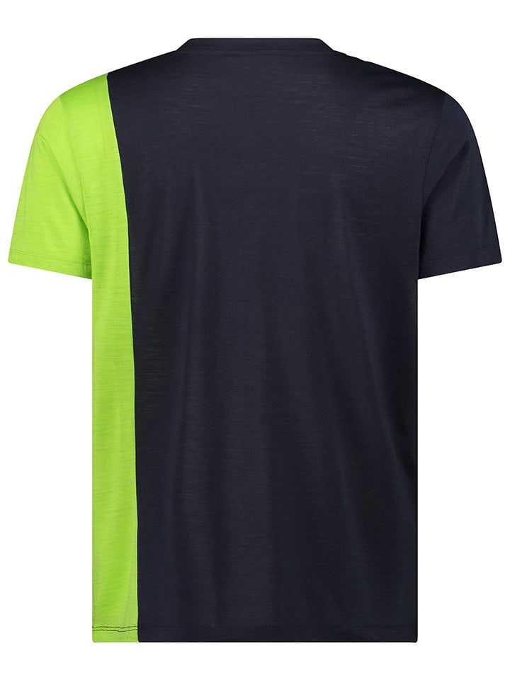 CMP Funktionsshirt in Hellgrün/Dunkelblau günstig kaufen