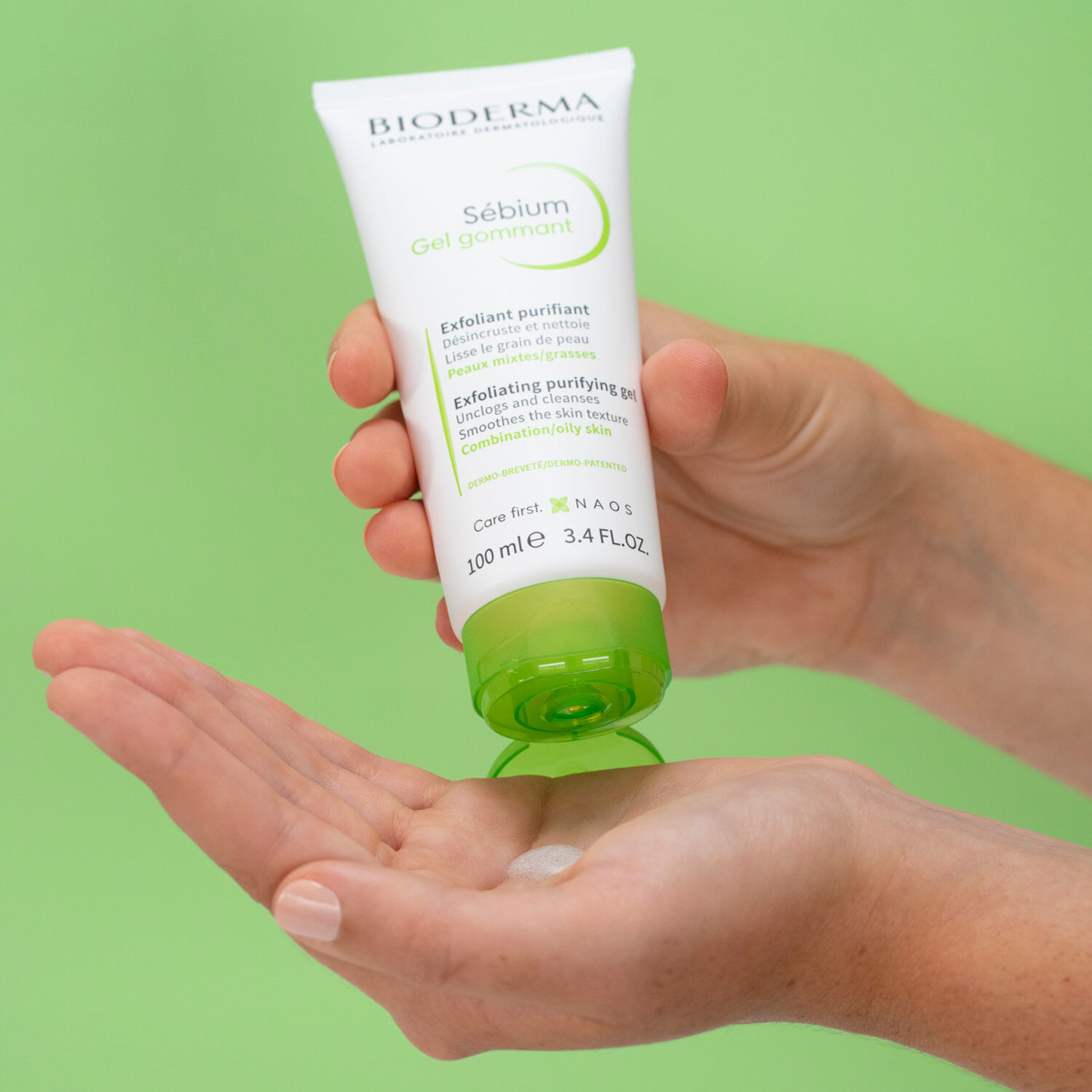 Bioderma Sébium Gel Gommant Exfoliant Purifiant - Peaux Mixtes à Grasses 100 ml