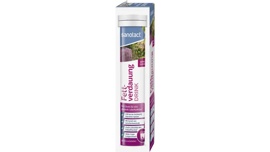 sanotact Fettverdauung Drink