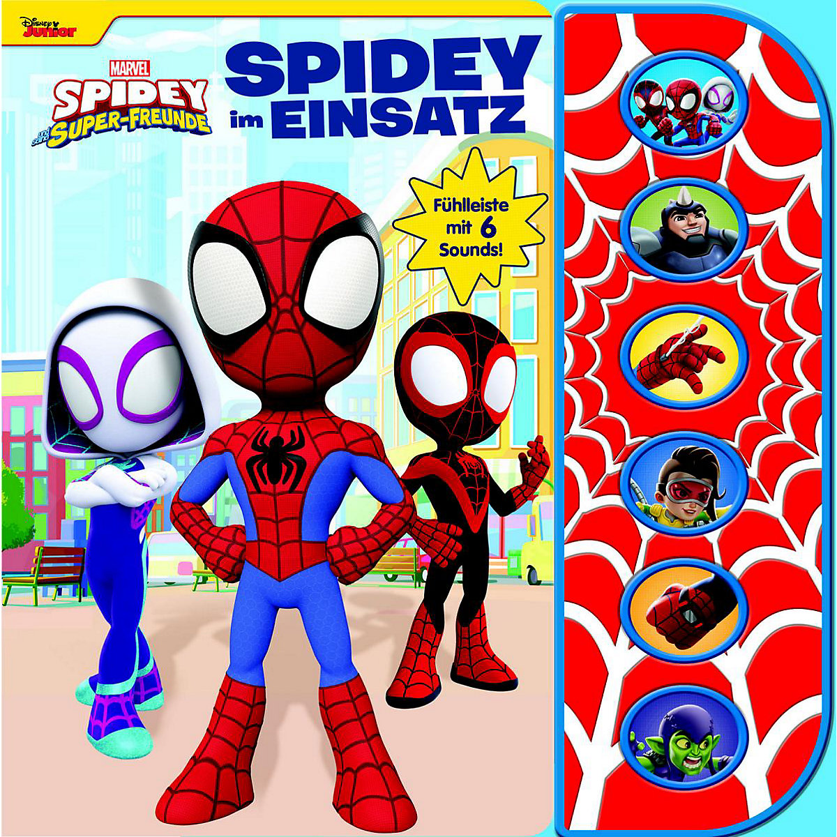 Marvel Spidey Soundbuch mit Fühlleiste