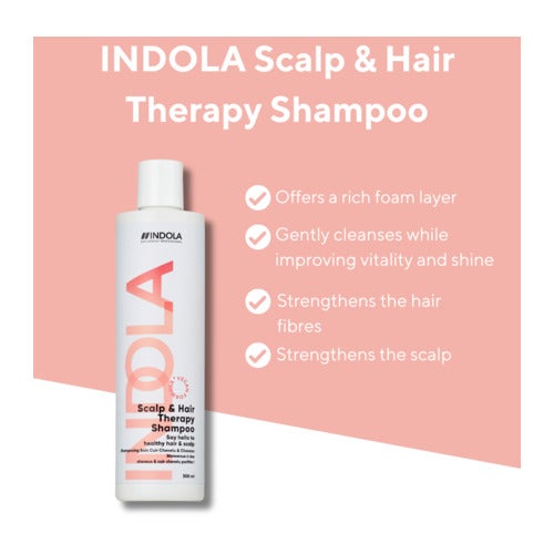Șampon Indola Care & Style pentru scalp și păr 300 ml