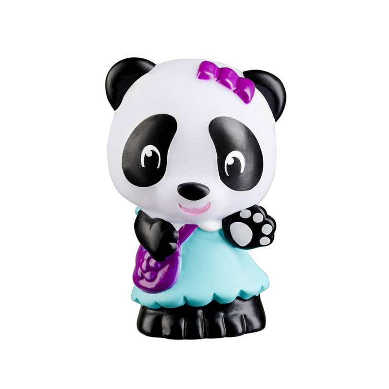 Lot de 4 figurines pandas Klorofil