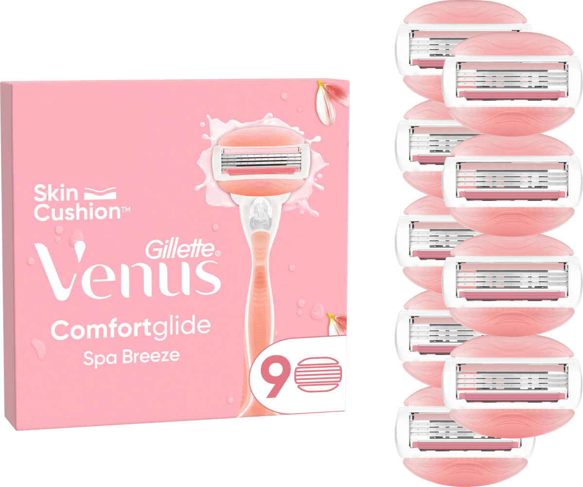 Rasierklingen, Comfortglide Spa Breeze, 9 St