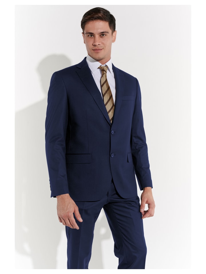 Steffen Klein Anzug REGULAR FIT in blau günstig kaufen