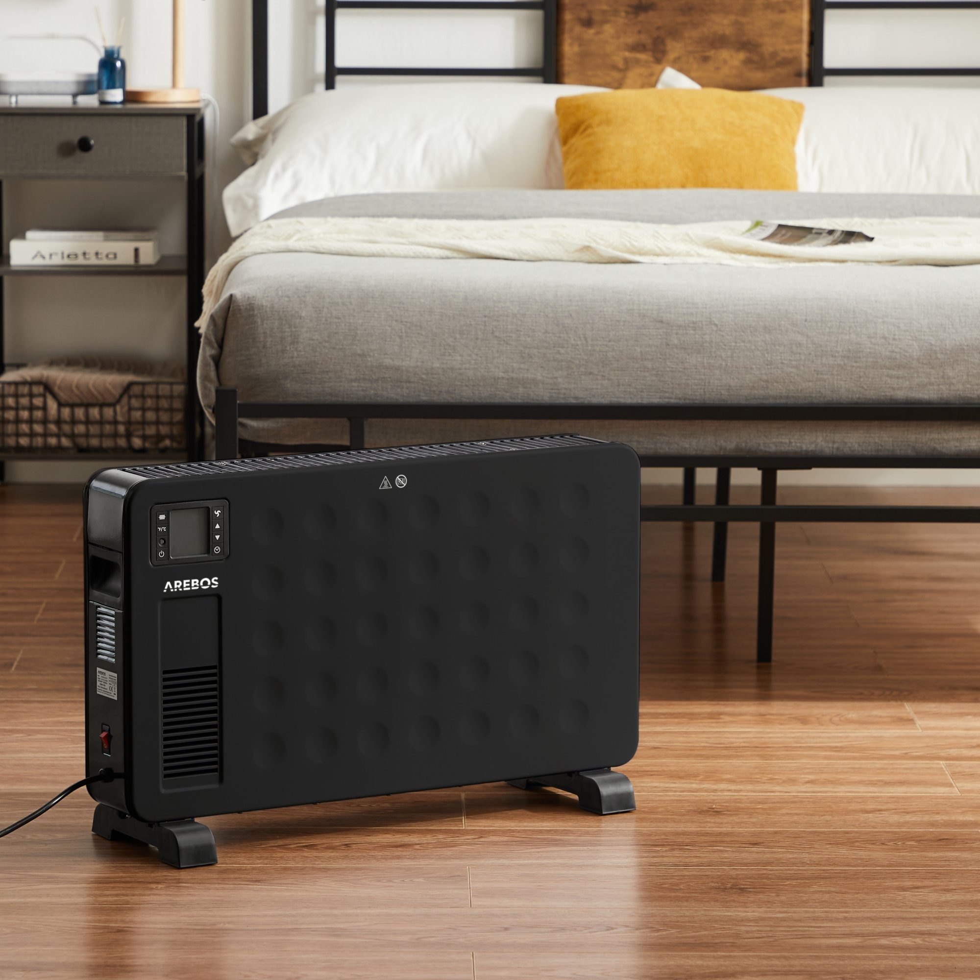 Arebos Konvektor mit 3 Heizstufen, 2300 W, in 2 Farben
