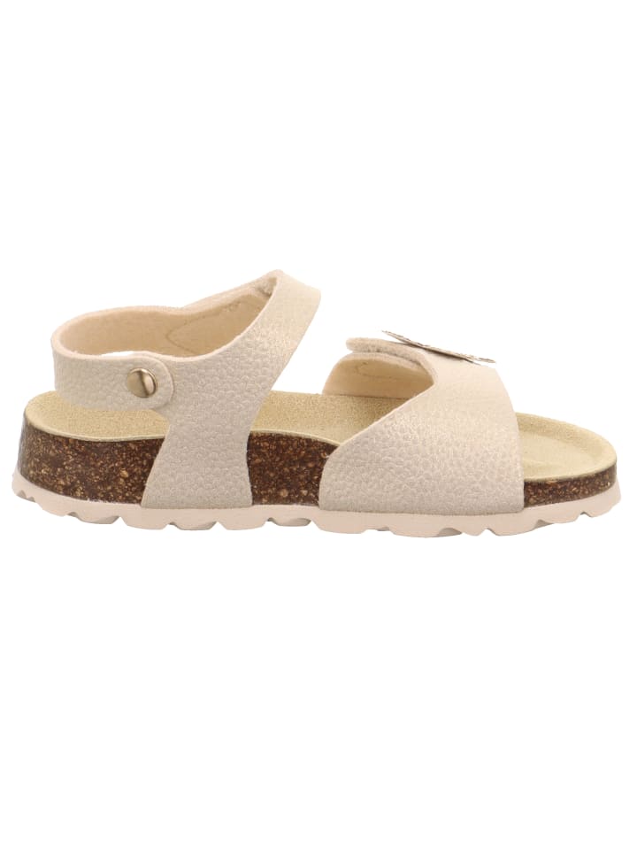 superfit Tieffußbett Sandale FUSSBETTPANTOFFEL in Gold günstig kaufen