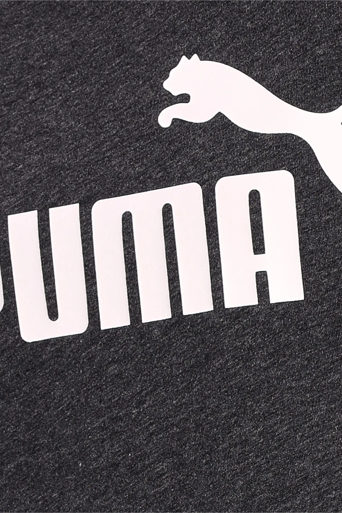 Puma  Ess Logo Tee - Graues Damen-T-Shirt