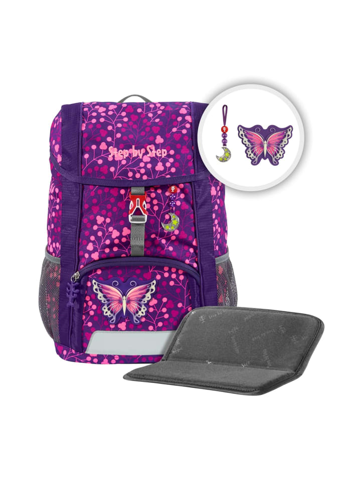 Step by Step 3tlg. Rucksack-Set KID in Butterfly Night Ina günstig kaufen onesize