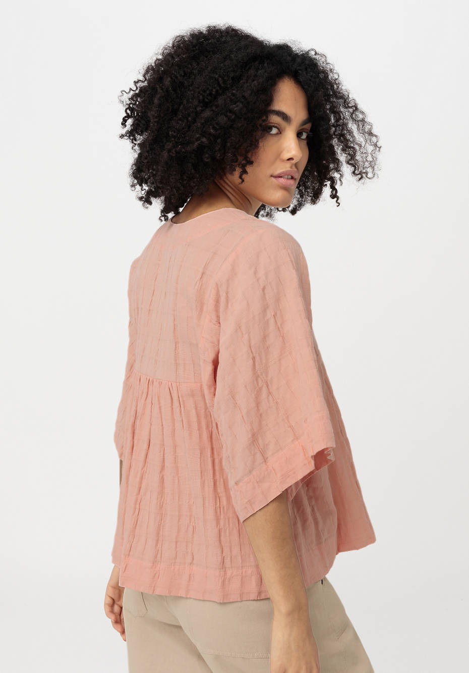 Bluse aus reiner Bio-Baumwolle