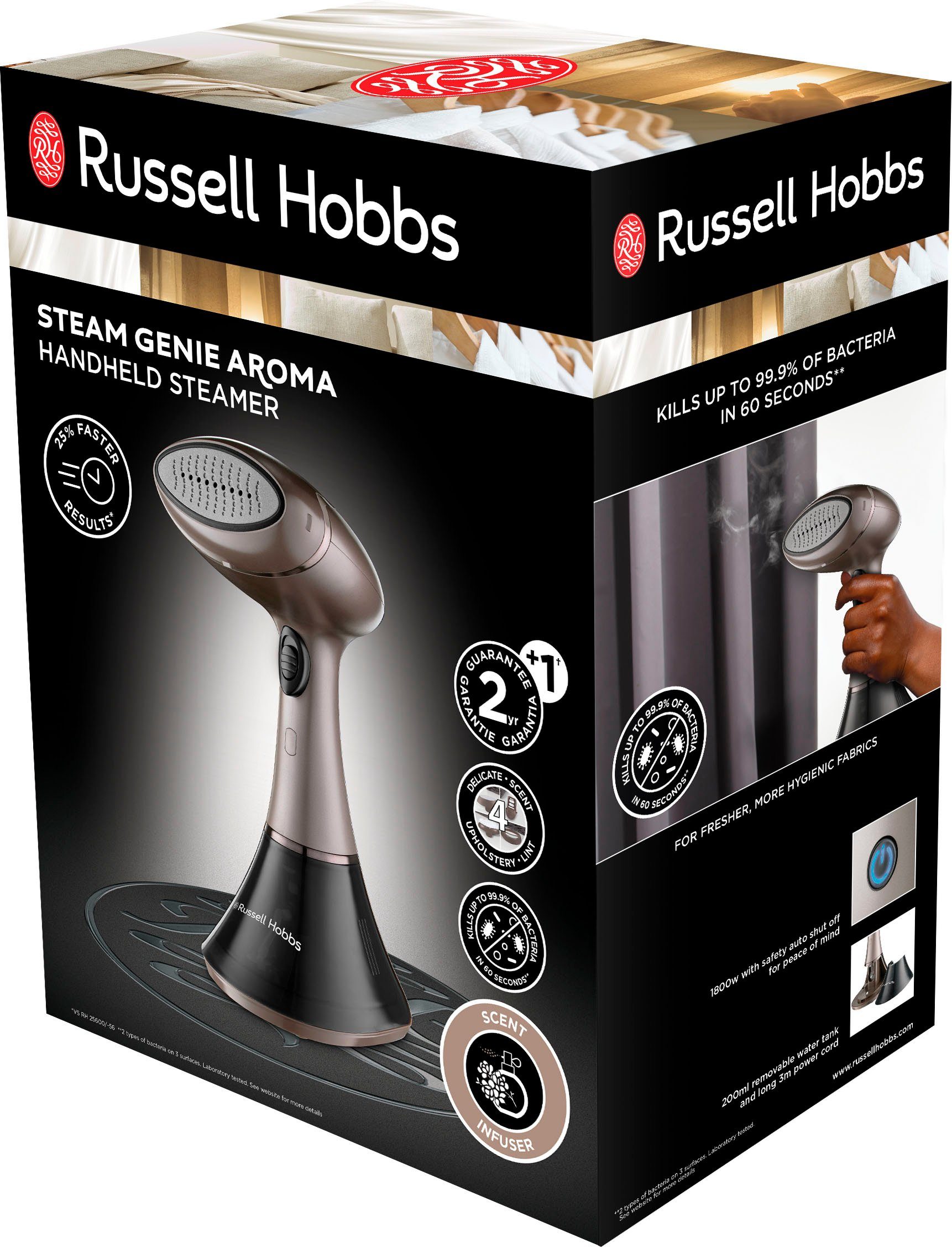 RUSSELL HOBBS Dampfbürste 28040-56 Steam Genie Aroma, 1800 W