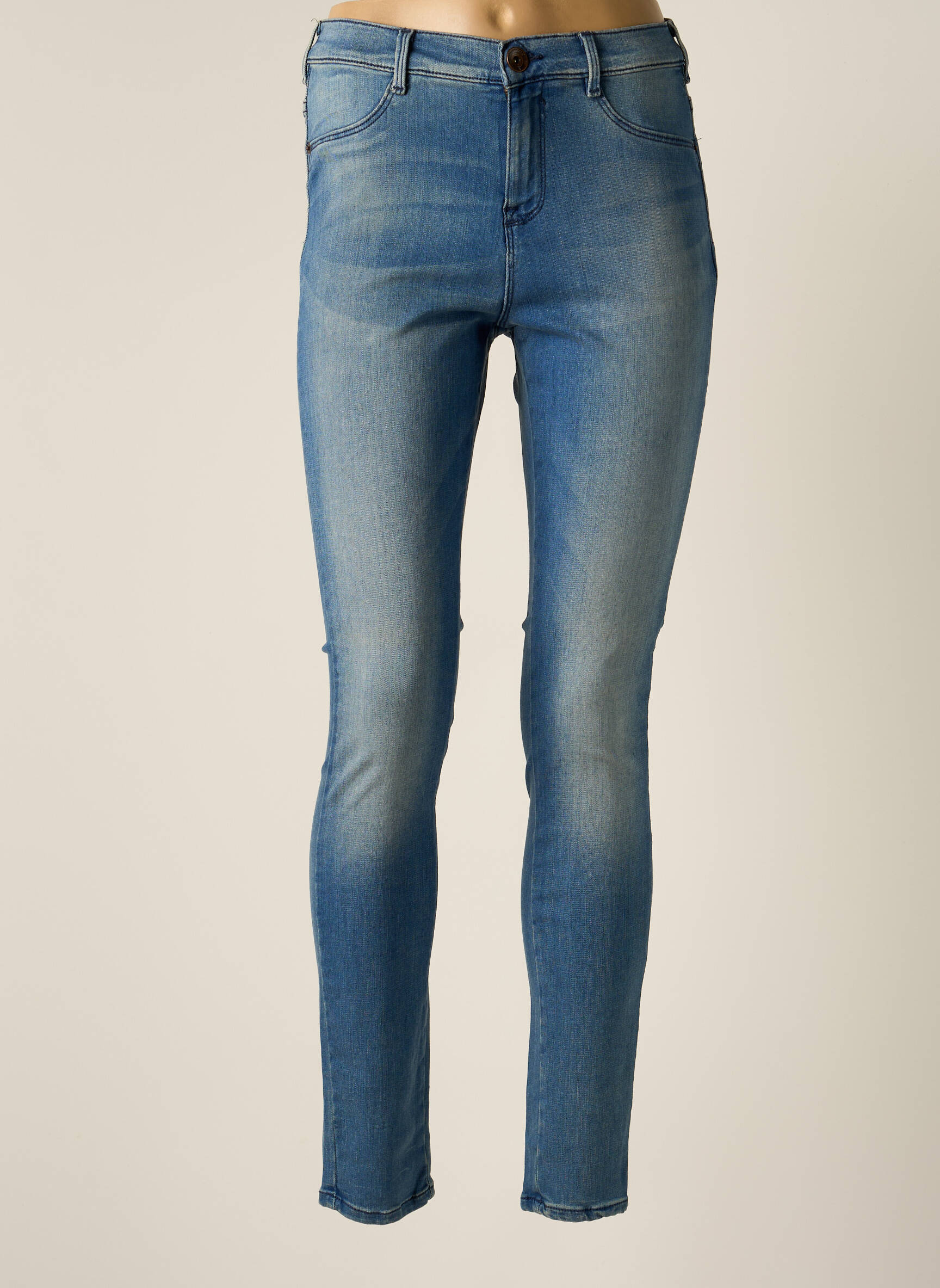 Garcia Jeans Coupe Slim Femme couleur bleu