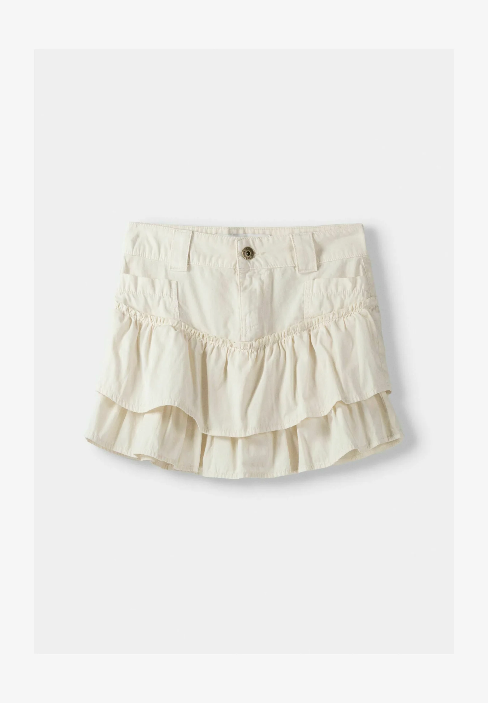 Bershka RUFFLES - Falda campana