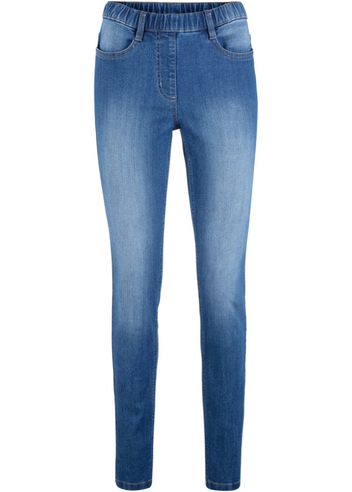 Jeans-Jeggings mit Bequembund, Skinny