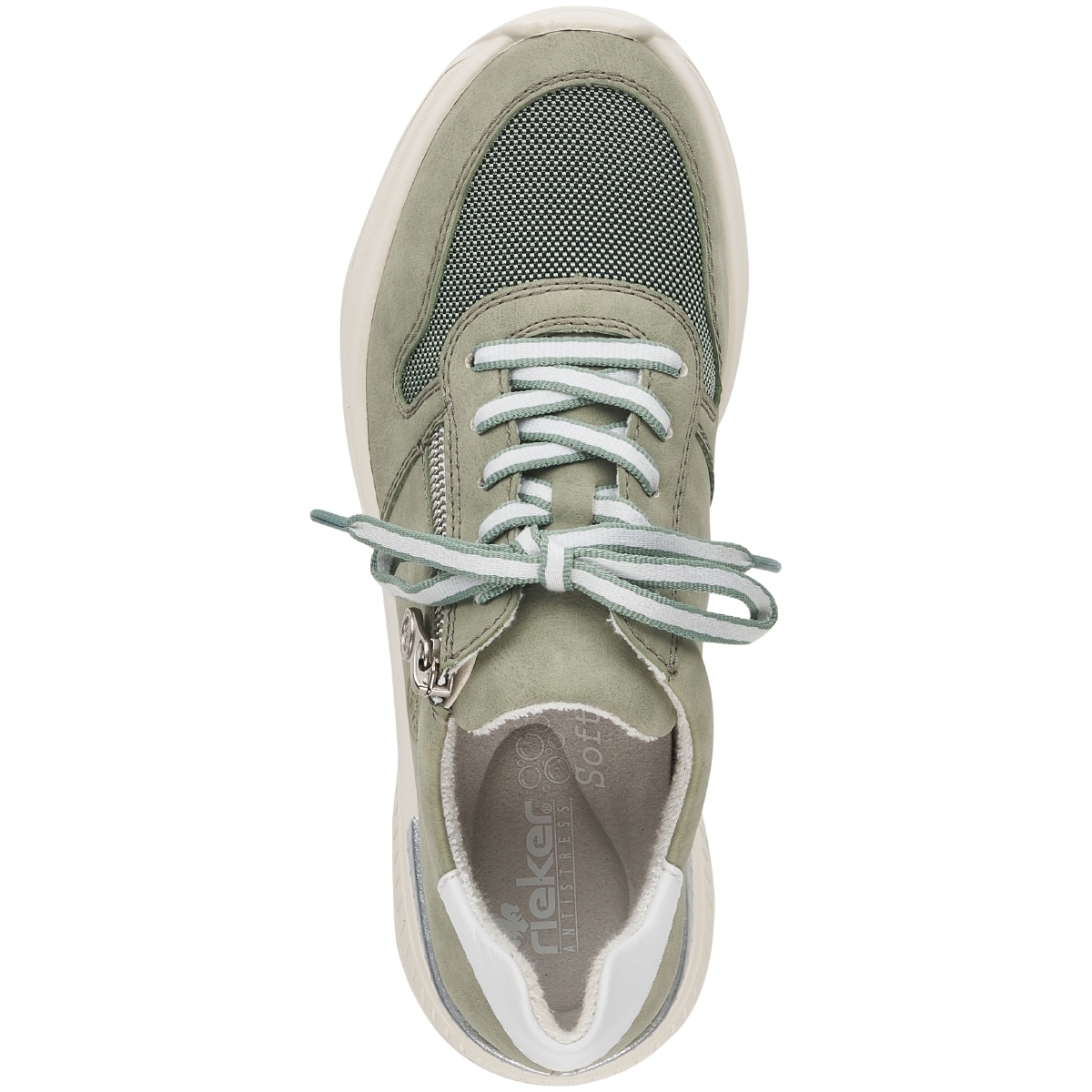 Rieker N4730 Sneaker Low gruen