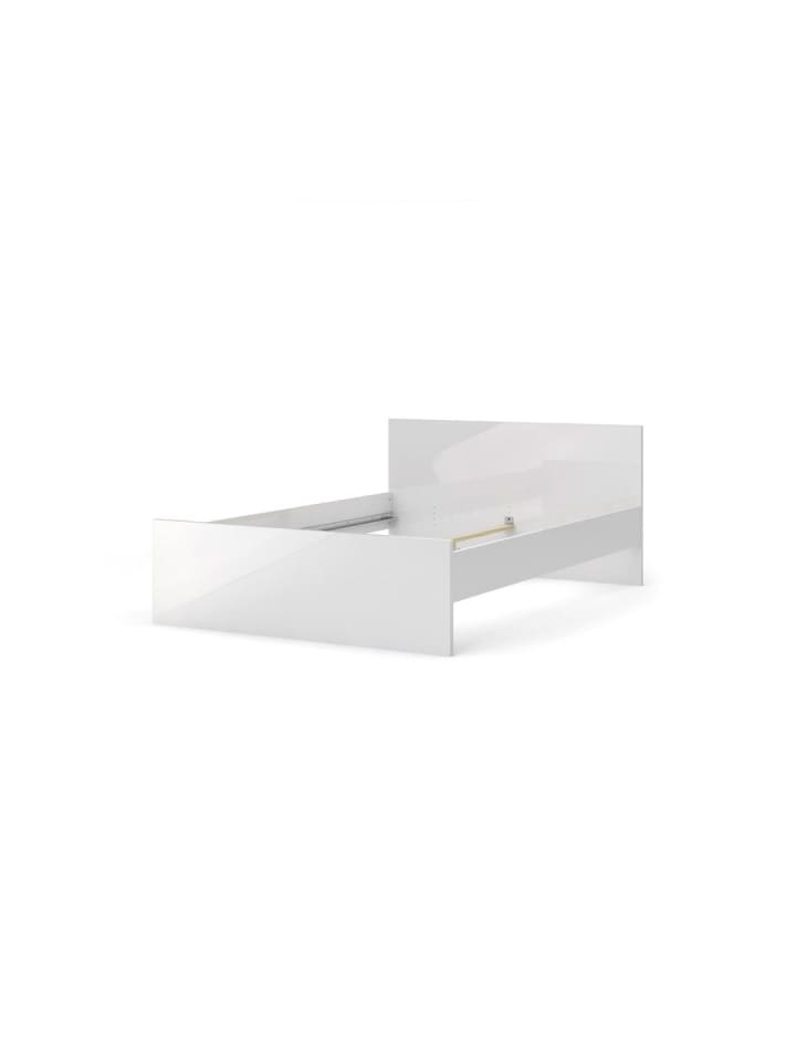 ebuy24 Bett Nada Weiß 146 x 207 cm günstig kaufen onesize