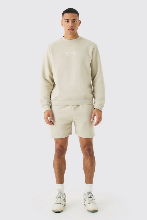 Kurzer Man Sweatshirt-Trainingsanzug