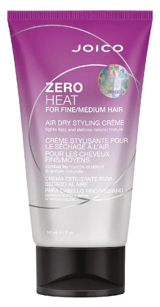 Joico Zero Heat Fine No-Dry formavimo kremas vidutinio ilgio plaukams