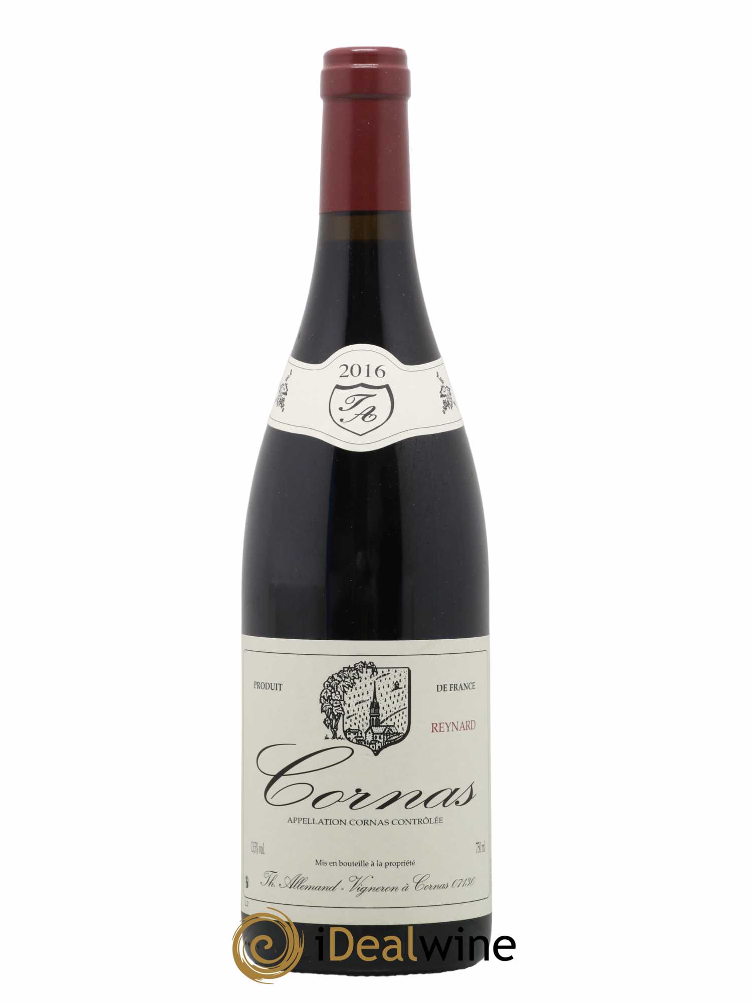 Cornas Reynard Thierry Allemand  2016 - Lot de 1 Bouteille