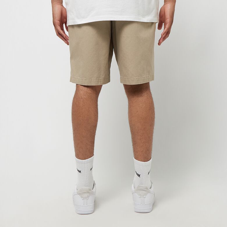 NIKE Pleated Chino Short khaki/white