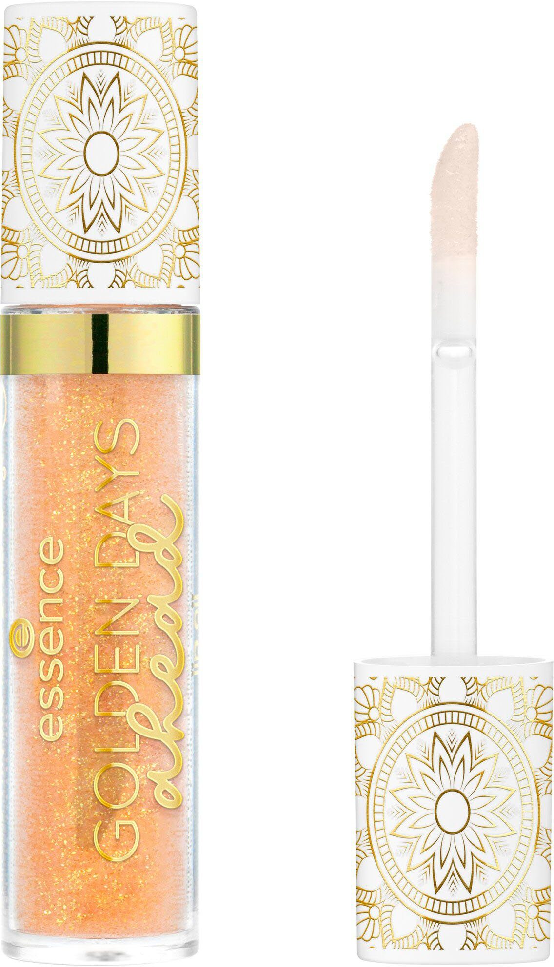 Essence Lippenpflegemittel GOLDEN DAYS ahead lip oil, 3-tlg.