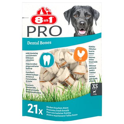 8in1 Pro Dental Kauknochen Huhn