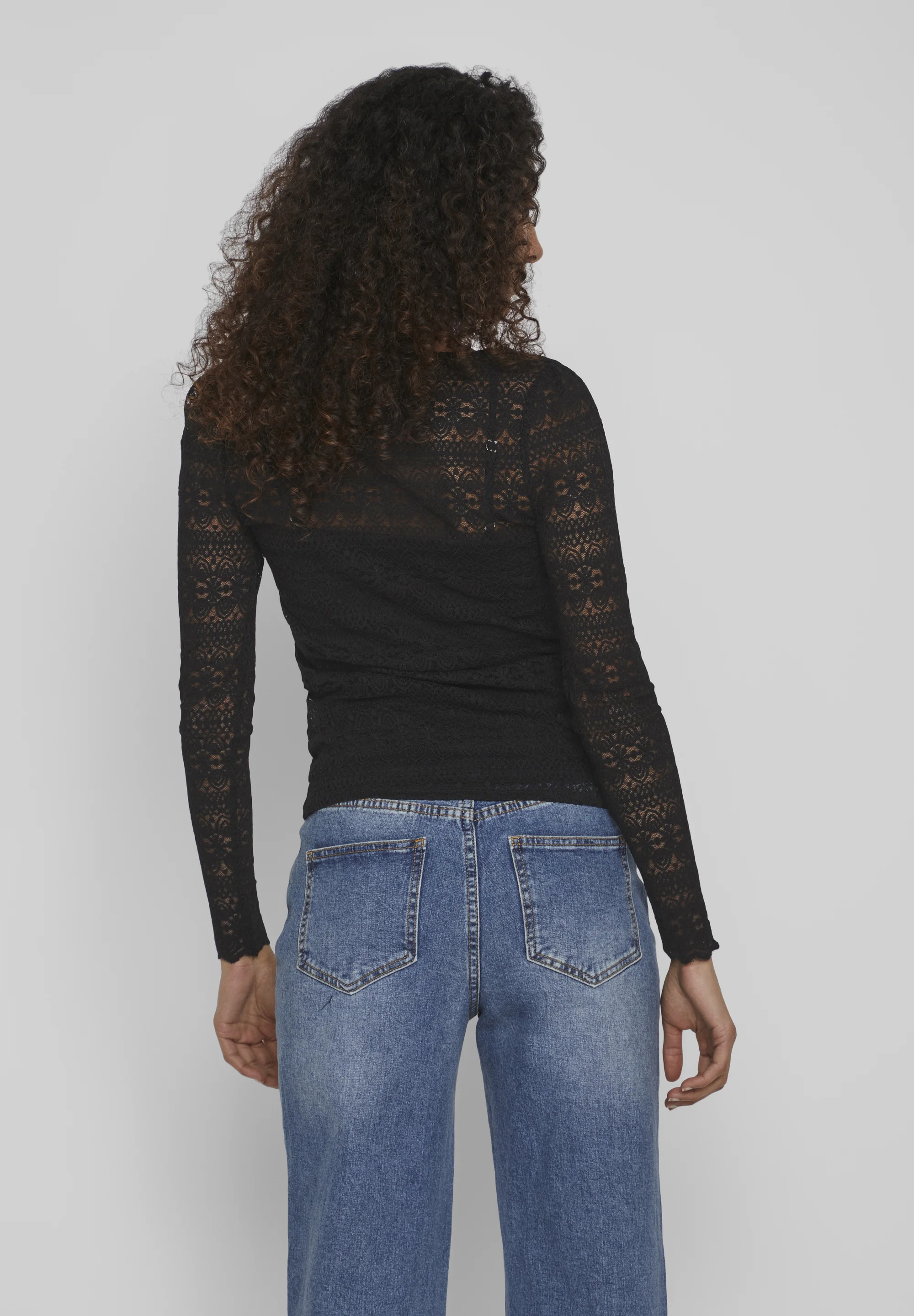 VILA VICHIKKA V-NECK - Camiseta de manga larga