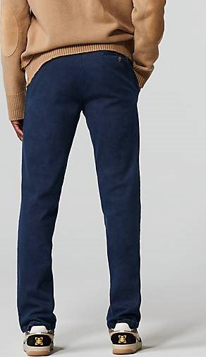 MEYER Chino-Hose Baumwoll-Lyocell Denim
