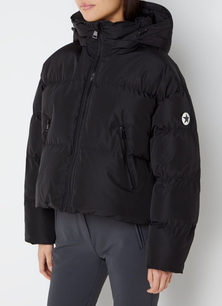 Chaqueta de esquí Airforce Sun Peaks con capucha desmontable y bolsillos con cremallera.