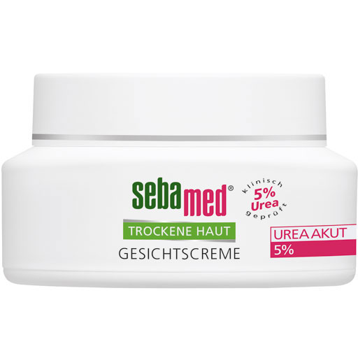 SEBAMED Trockene Haut 5% Urea Akut Gesichtscreme  50 ml  Creme