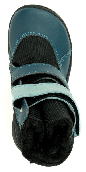 Fare Bare ~ (W) Winterstiefel Leder + Tex ~ Blau