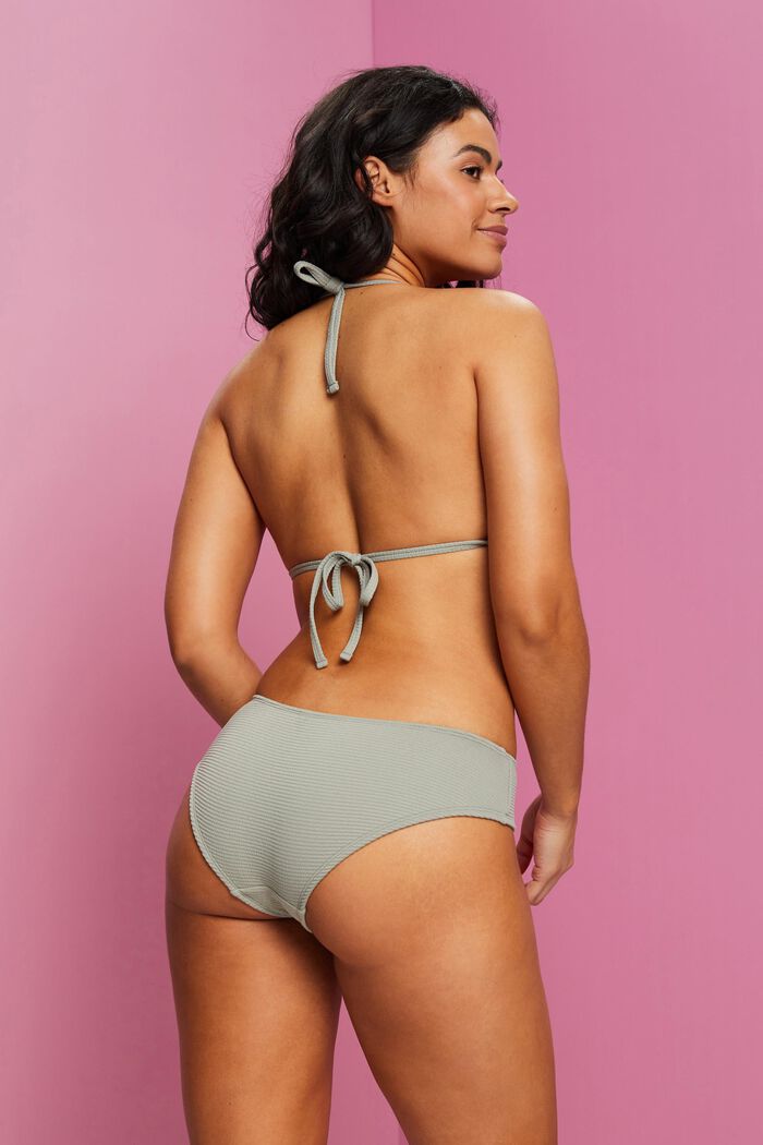 Strukturierte Hipster-Bikinihose