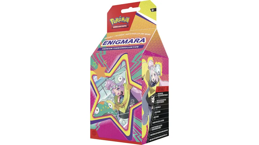 POKÉMON Sammelkartenspiel - Premium-Turnierkollekt Enigmara