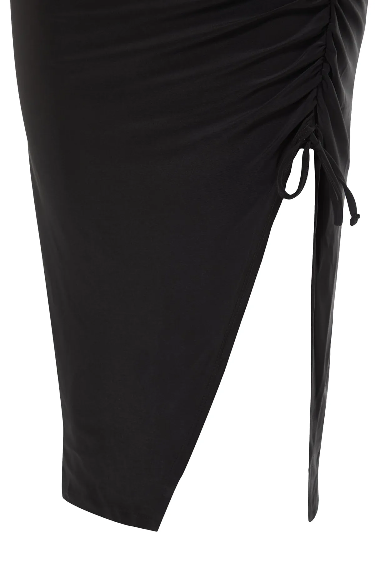 Trendyol Collection  Schwarzes, detailliertes, gestricktes, elegantes Abendkleid TPRAW23EL00236