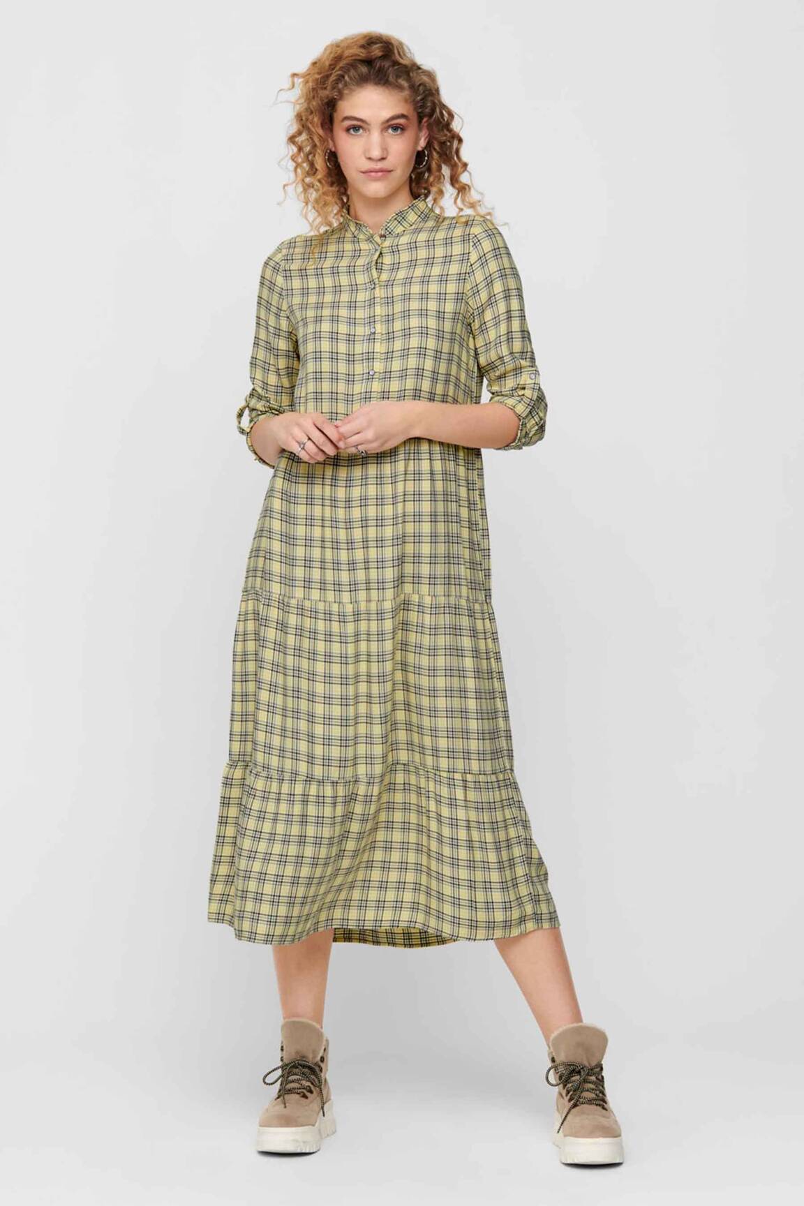 Only Ensembles Robe Femme couleur jaune