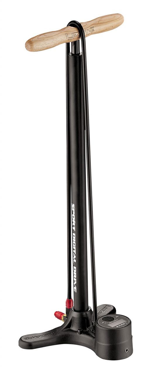 Lezyne Sport Digital Drive Standluftpumpe mattschwarz kaufen | Bike-Discount