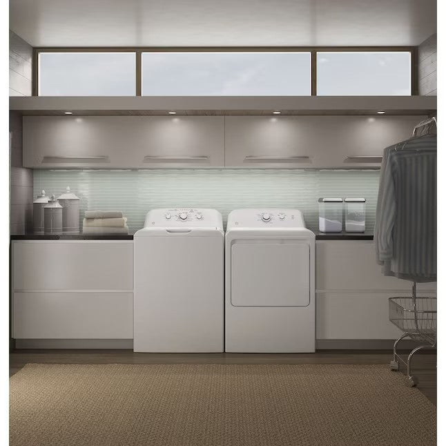 GE 4.2-cu ft Agitator Top-Load Washer (White)