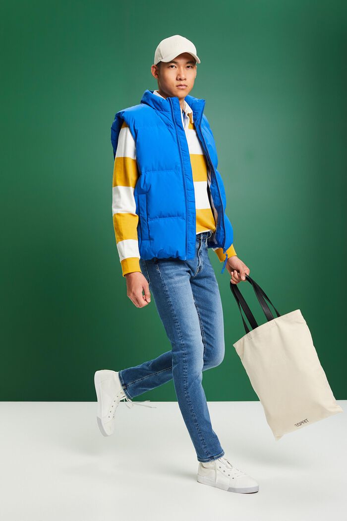 Schmale Jeans mit mittlerer Bundhöhe