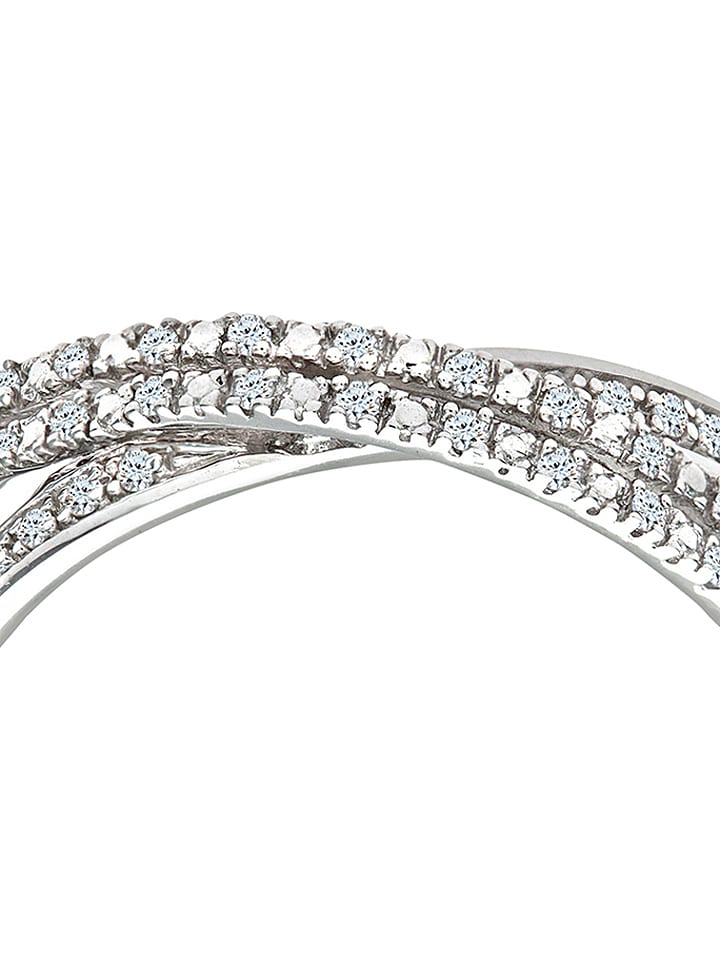 Revoni Weißgold-Ring mit Diamanten günstig kaufen